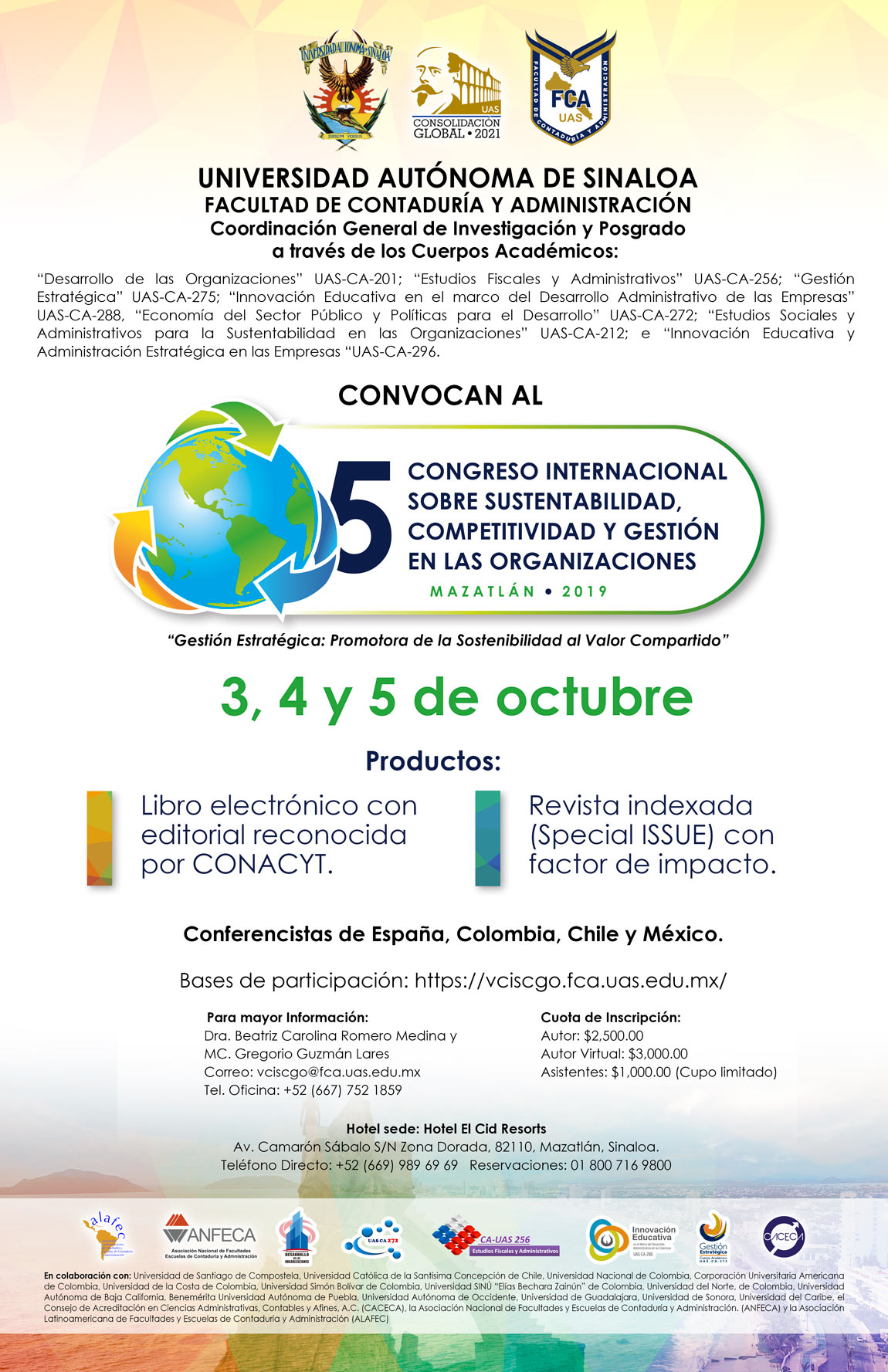 Bases de Participación del Concurso de Cartel V CISCGO 2019